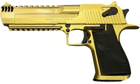 Featured Desert Eagle MK XIX  Gucci Gold