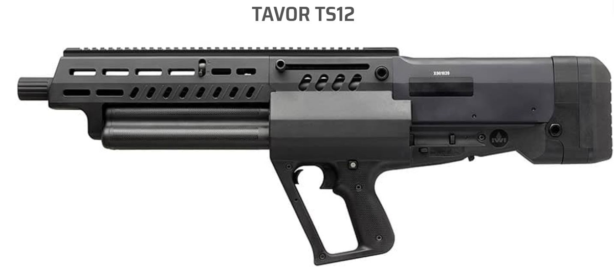 Featured IWI Tavor TS12 18.5" Kal 12/76